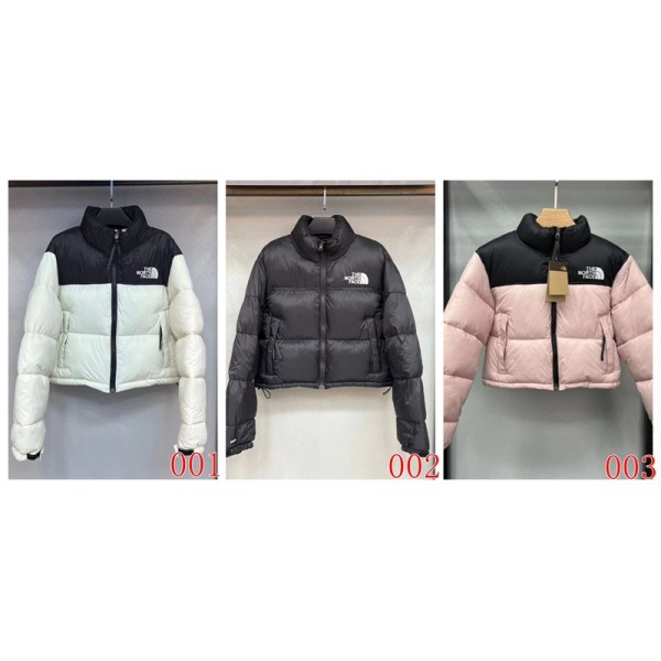 ザノースフェイスThe North Faceショート丈スタンドカラー中綿ジャケットレディース 3 色 防寒アウターザノースフェイスウエスト丈防寒中綿ブルゾン レディースカジュアル冬服