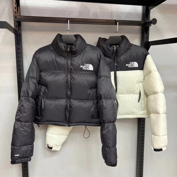 ザノースフェイスThe North Faceショート丈スタンドカラー中綿ジャケットレディース 3 色 防寒アウターザノースフェイスウエスト丈防寒中綿ブルゾン レディースカジュアル冬服