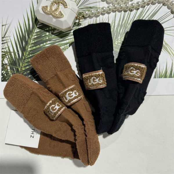 UGG ブランド ストッキング 大人気コットン 2点セット靴下 メンズ 通気性ブランドミドルソックス 高品質上質な コットン ソックス くつした