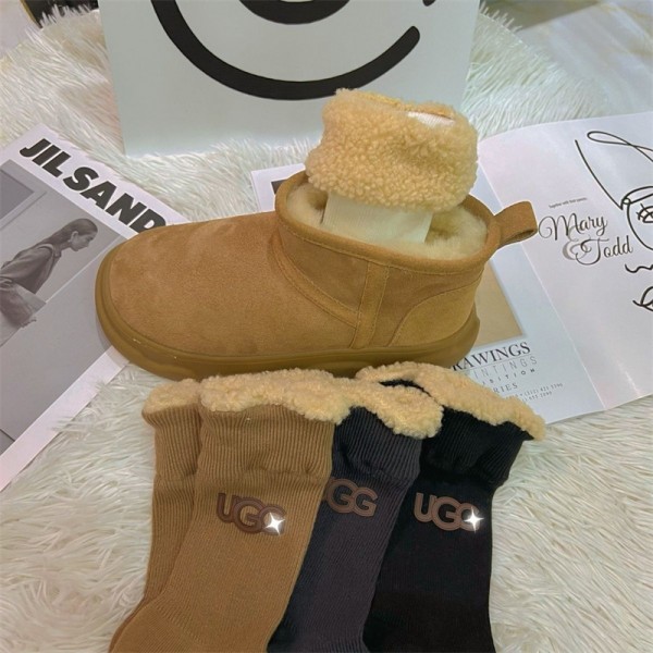 UGGアグハイブランド ソックス 綿製ブランド ストッキング 大人気ブランドミドルソックス 高品質上質な コットン ソックス くつした