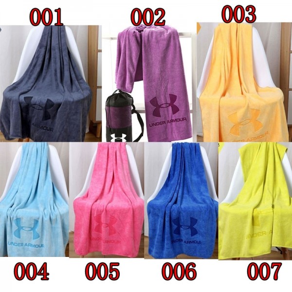 UNDER ARMOUR アンダーアーマービーチタオル 激安ブランド速乾タオル 男女兼用 スポーツタオルブランド 人気 女性 シャワータオル ブランド大幅タオル 人気