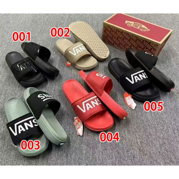 VANS ハイブランド ビーチサンダルブランドヴァンズ 室内スリッパ シャワー バス トイレ ベランダ用メンズ向けスリッパ夏履きやすいレディース メンズ 室内履き スリッパ ペア カップル 250¬270MM