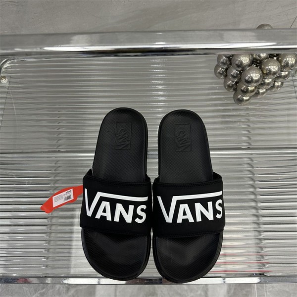 VANS ハイブランド ビーチサンダルブランドヴァンズ 室内スリッパ シャワー バス トイレ ベランダ用メンズ向けスリッパ夏履きやすいレディース メンズ 室内履き スリッパ ペア カップル 250¬270MM