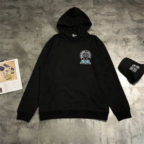 クロムハーツ Chrome Heartsスウェットハイブランドパーカー 子供服 ロングTシャツ キッズ トレーナー 綿 トップス 裏起毛 長袖 上着 子供服 春秋冬 お洒落 100 - 160cm