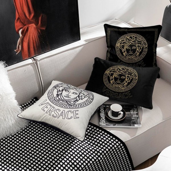 ヴェルサーチェブランドVercase 高品質 枕カバー クッションカバー  洗濯可能 寝具 座布団カバー ソフト 柔らかい 通気性 肌触り 洗濯機可 速乾 寝室 高品質 おしゃれ シンプル