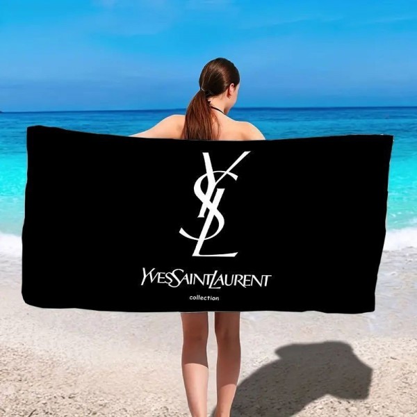 Ysl イブサンローランブランドスポーツタオル メンズブランドヘアドライタオル  イヴサンローランハンドタオル 耐洗濯タオルブランド 人気 女性フェイスタオル ブランド 人気