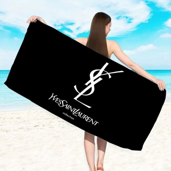 Ysl イブサンローランブランドスポーツタオル メンズブランドヘアドライタオル  イヴサンローランハンドタオル 耐洗濯タオルブランド 人気 女性フェイスタオル ブランド 人気