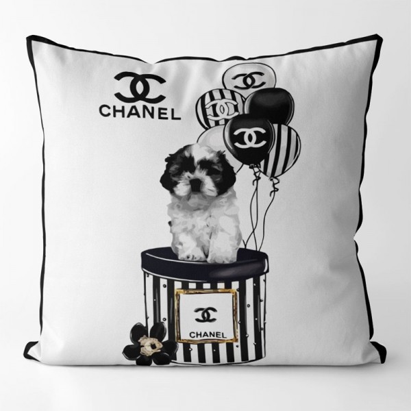 ブランド chanel 抱き枕 クッション シャネル 方形枕 ソファー枕 かわいいプリント柄 モチモチ 装飾用クッション ふわふわ おしゃれ 高品質カバー ベルベット 家庭用 北欧 モダン 隠すファスナ 取り外して 丸洗い可