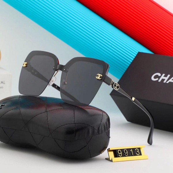 ブランド Chanel サングラス ガラス 高品質 UVカット シャネル sunglass ロゴ入れ エレガント 偏光レンズ 女性 sunglasses レディース 紫外線防止 運転用 おしゃれ 小顔 3カラー