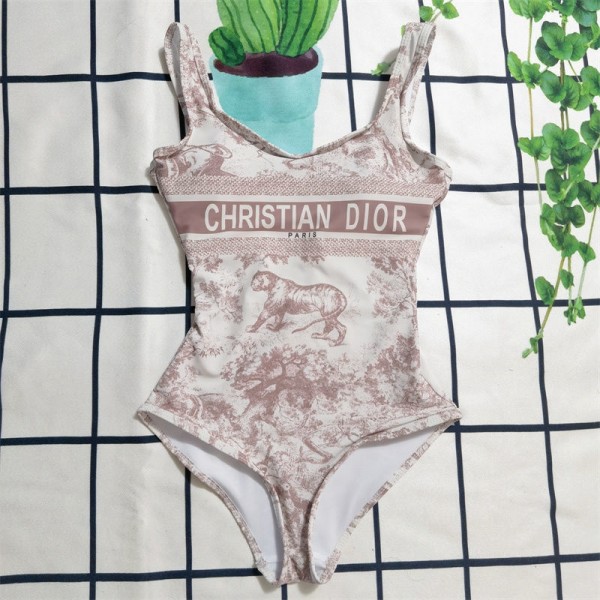 Dior/ディオール  水着 ビキニ ワンピース 夏 ベストブランド スイミング服 レディース ノーマルセクシー かわいい 定番プリント柄 体型カバー おしゃれ 贅沢 女の子 温泉 スイミング