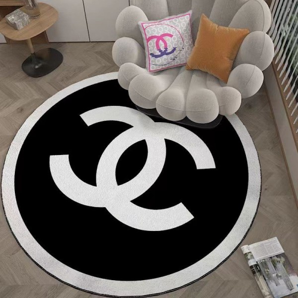 Chanel シャネルブランド 泥落としマット カーペット大幅応接間ラグ 洗えるハイブランド室内マット滑り止めブランド シャワーマット吸水 60*60cm