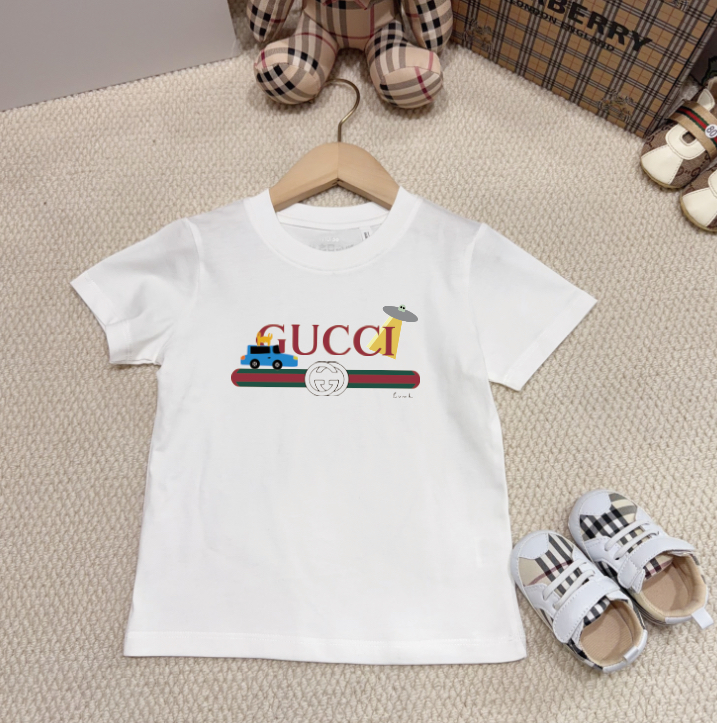 ハイブランドグッチ子供tシャツ偽物