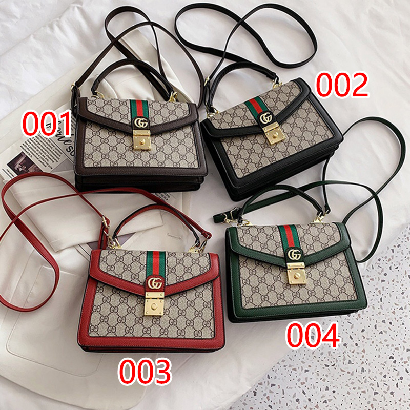 GUCCI女の子バッグ通勤バッグ手提げバッグ高級感経典モノグラム