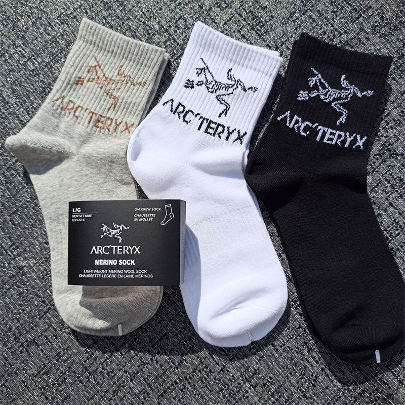 ARC'TERYXコットン ソックス メンズ