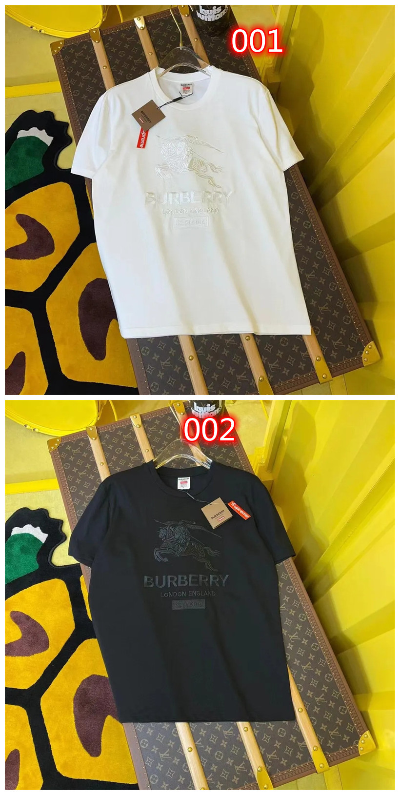 ハイブランド Burberry メンズ 上着 tシャツ