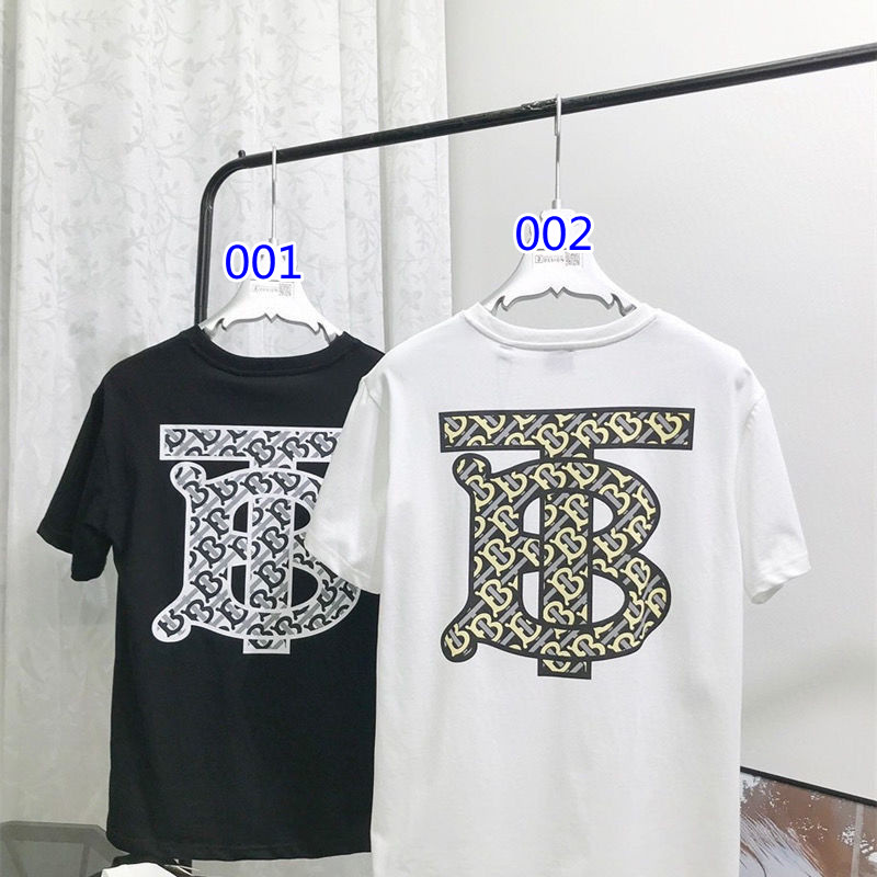 バーバリー Tシャツ ブランド 黒白2カラー