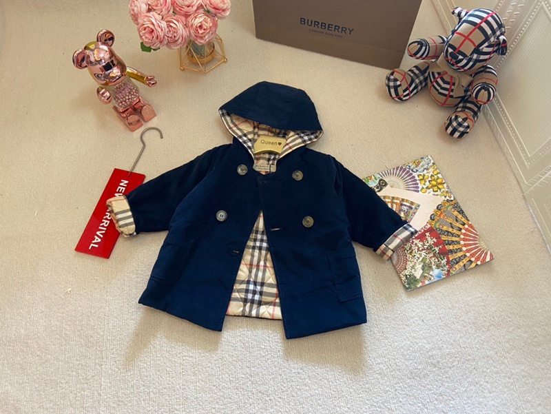 Burberry子供ドレストレンチコート