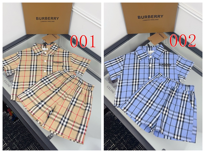 ブランドバーバリーキッズ服セットアップ