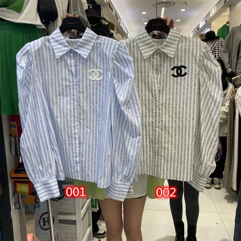 CHANEL ブランド 女の子 トップス 上着 シャツ 薄手 春夏服 