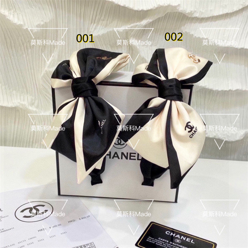 CHANEL カチューシャ ヘアバンド りぼん シャネル 髪飾り