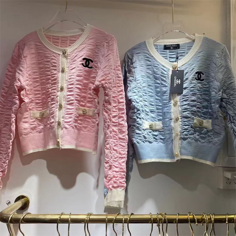 ブランド CHANEL 刺繍カーディガン レディース