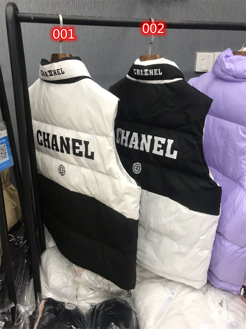 ブランド Chanel ダウンジャケット ダウンベスト