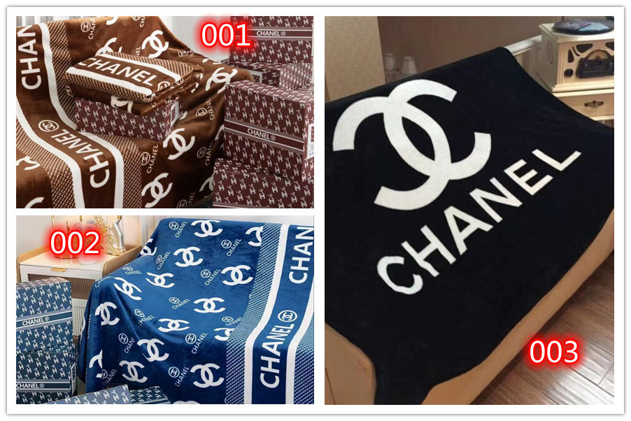 Chanel毛布 シングル ブランケット 秋冬 軽量