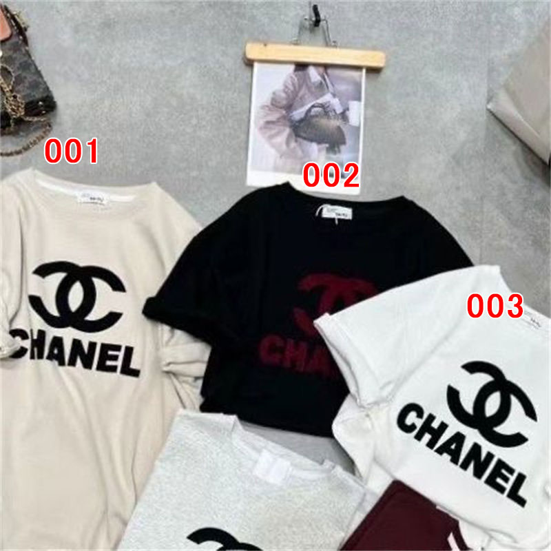  シャネル ブランドtシャツ