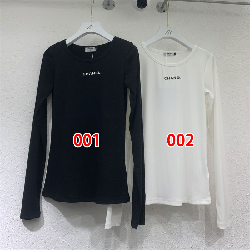 ハイブランドシャネル長袖tシャツ