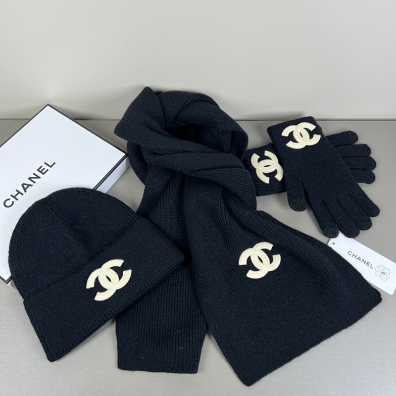 Chanel ニットグローブ