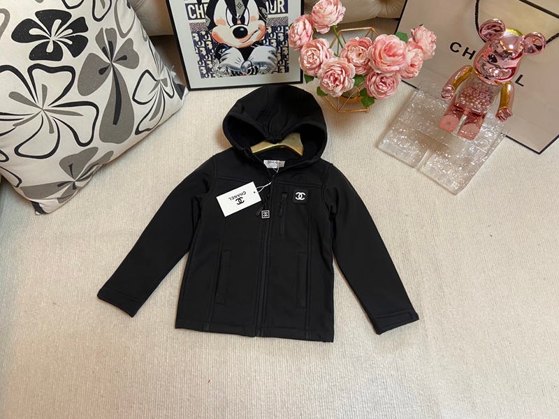 シャネル子供ボアジャケット