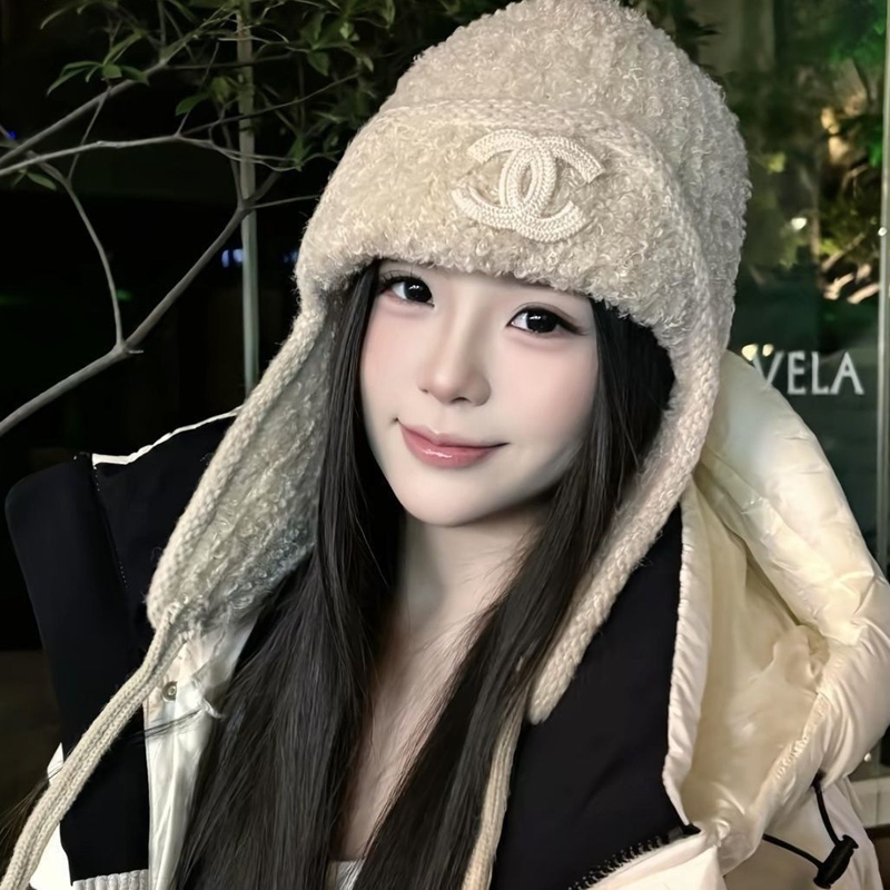 シャネルハイブランドニット帽