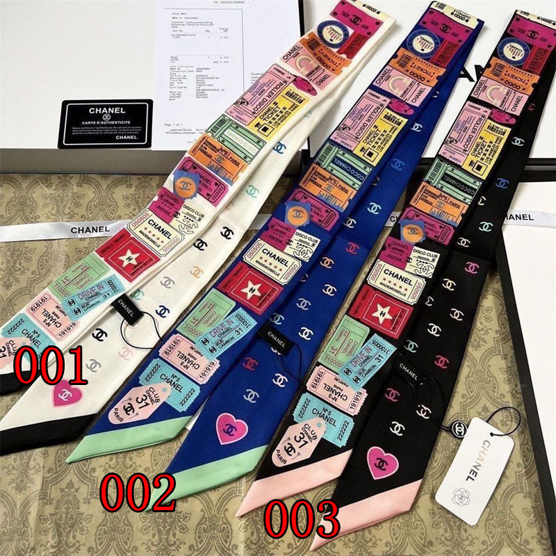 Chanel レディースリボンスカーフ