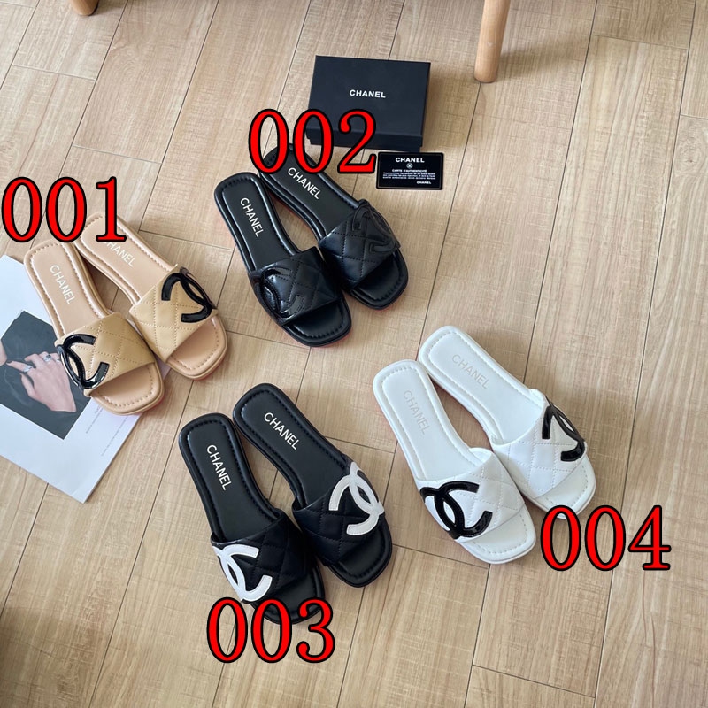 シャネルスリッパ レディース