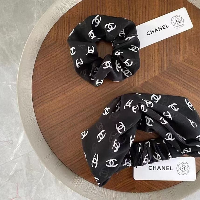 ハイブランドChanelヘアシュシュ