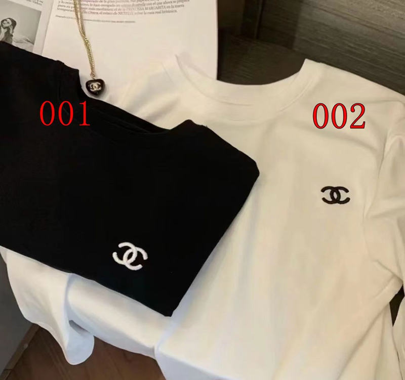 ハイブランドシャネル半袖tシャツ