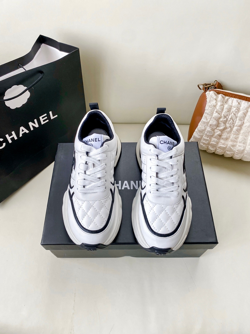 シャネルChanel 靴下レディース厚底スニーカー レディース カジュアルシューズ