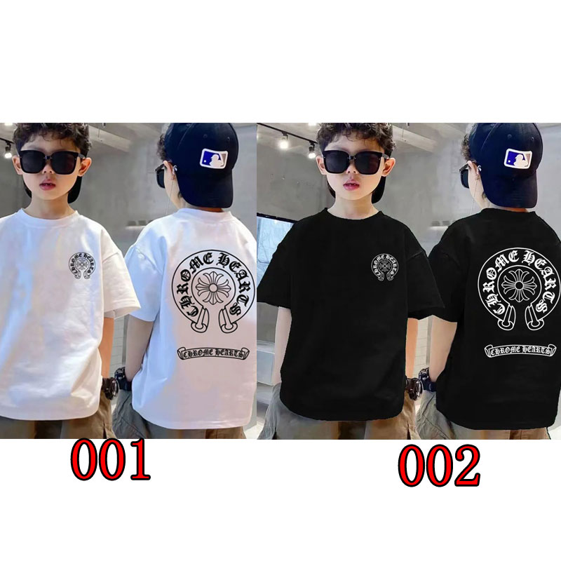ブランドChrome Hearts子供tシャツ