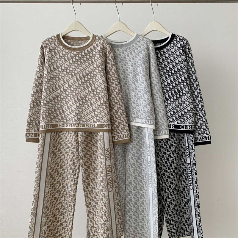ブランド Diorニットセットアップ