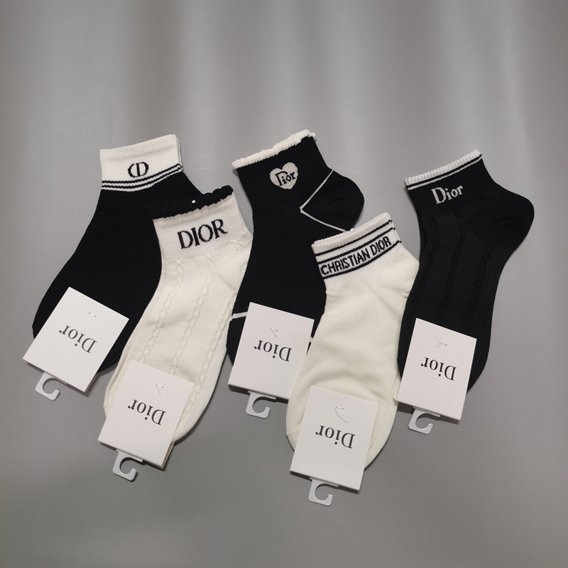Dior コットンソックス 柔らかい