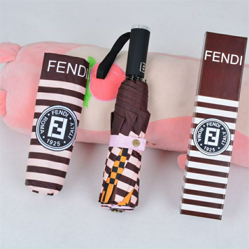  Fendi ブランド 晴雨傘 自動開閉 日焼け止め