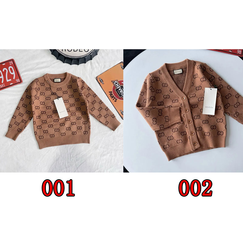 グッチキッズのカーディガン