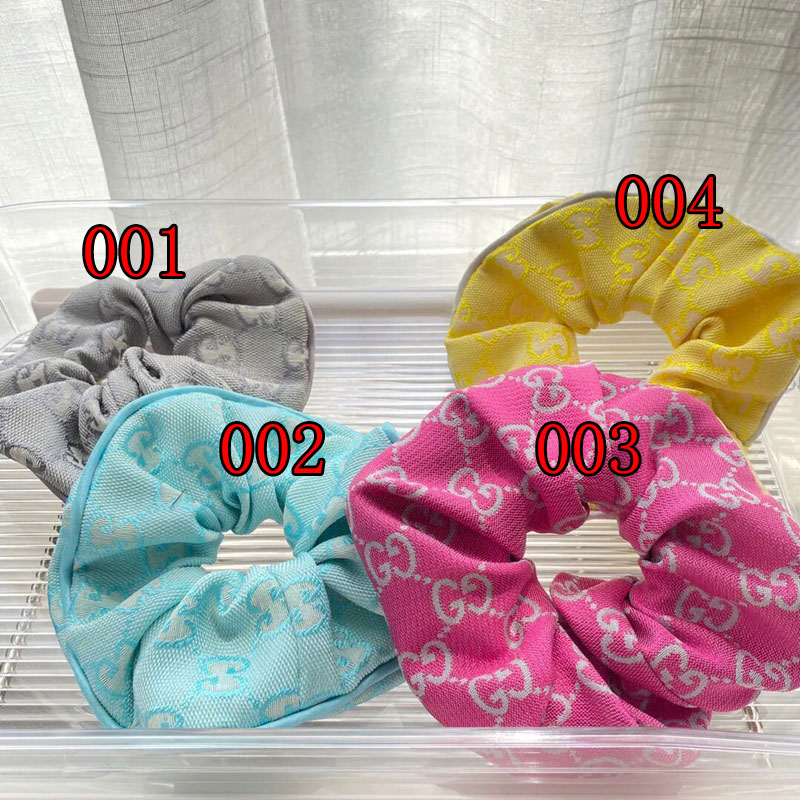 ブランドグッチヘアシュシュかわいい