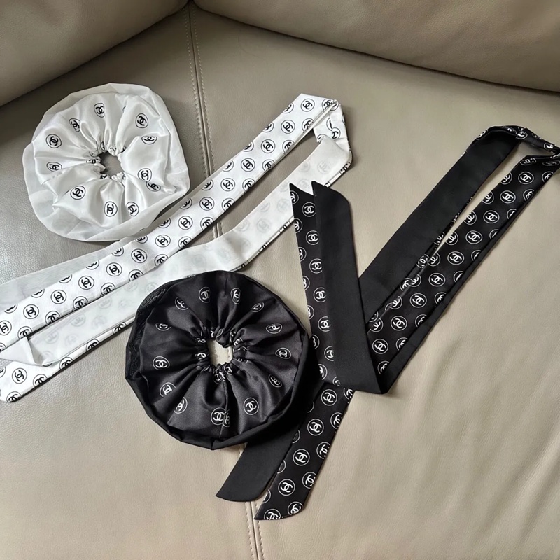 ハイブランドChanel ヘアシュシュ存在感抜群