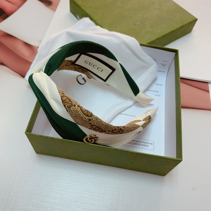 Gucciブランドヘアターバン