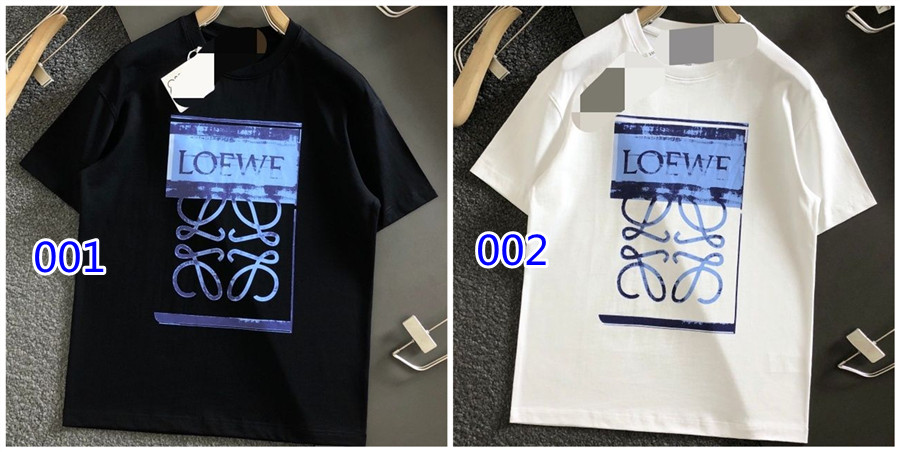 Loewe ブランド 綿Tシャツ 上着 