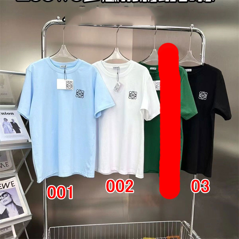 ハイブランド ロエベ短袖tシャツ