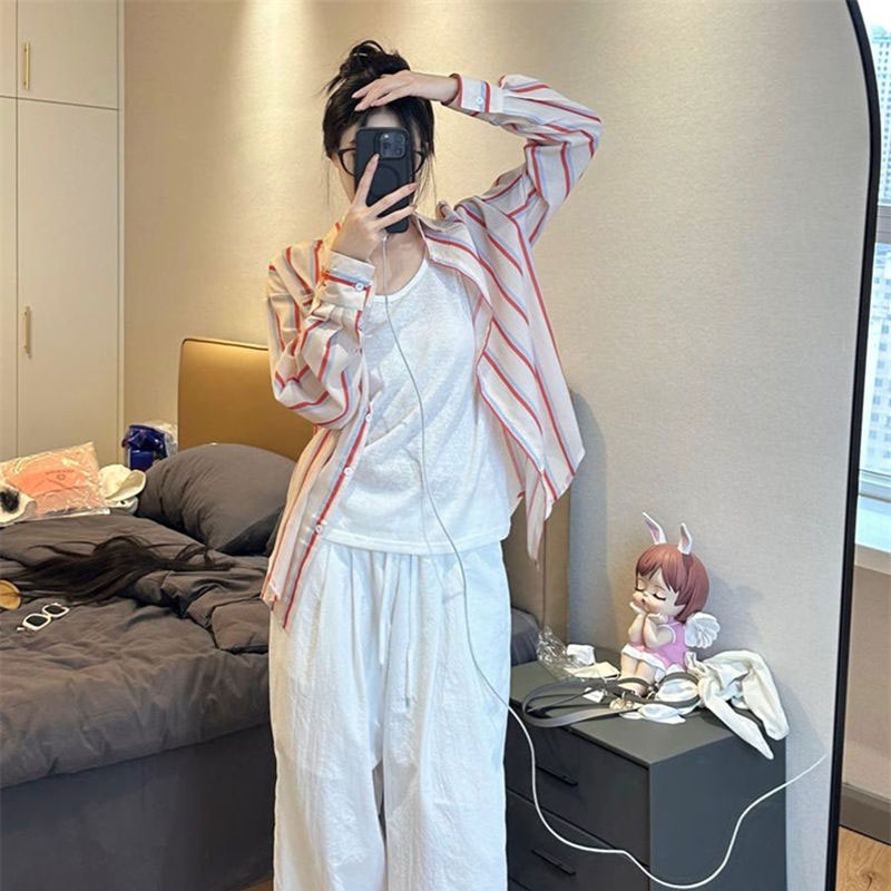 ブランドロエベカジュアルシャツ