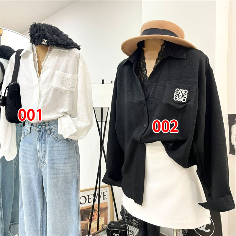 ハイブランドLOEWE 長袖シャツ