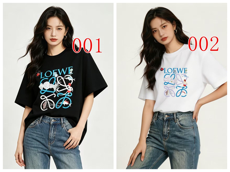 ブランドロエベ夏tシャツカットソー